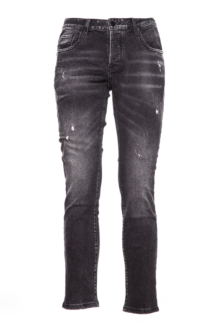Jeans Tapered fit con rotture - Jalmes